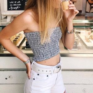 BNWOT LF Smocked Tube Top
